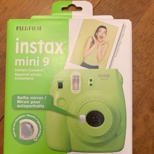 Fujifilm instax mini 9 instant camera lime green
